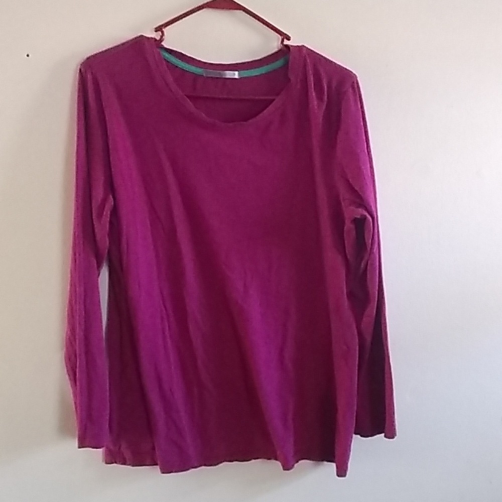 Femme by Tresics 2XL Magenta Long Sleeve